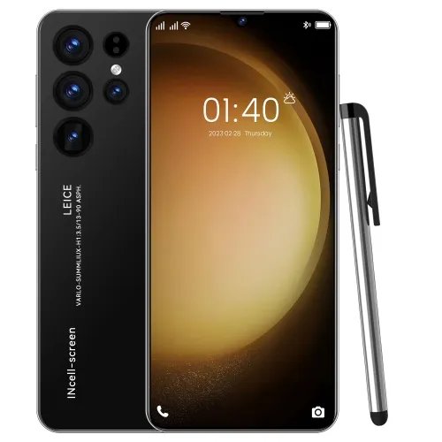 South America Best Sell 2024 Low Price S23 Ultra AI Smart Phone Quick Charge Full Screen 3g 4g 5g AI Mobile Phone Drop Shipping